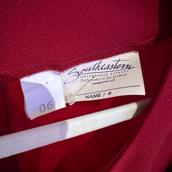 Southeastern, vintage, red maxi dress - Picture 4 of 4